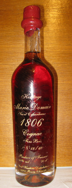 Vins Cognac Heritage Marie Domain 1806 232x600